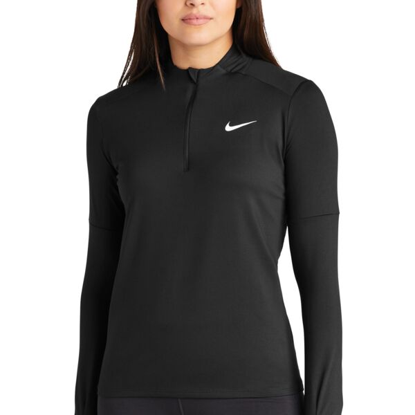NIKE DRI-FIT ELEMENT LADIES 1/2 Zip Top  Thumbnail