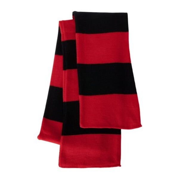 Sportsman - Rugby-Striped Knit Scarf Thumbnail