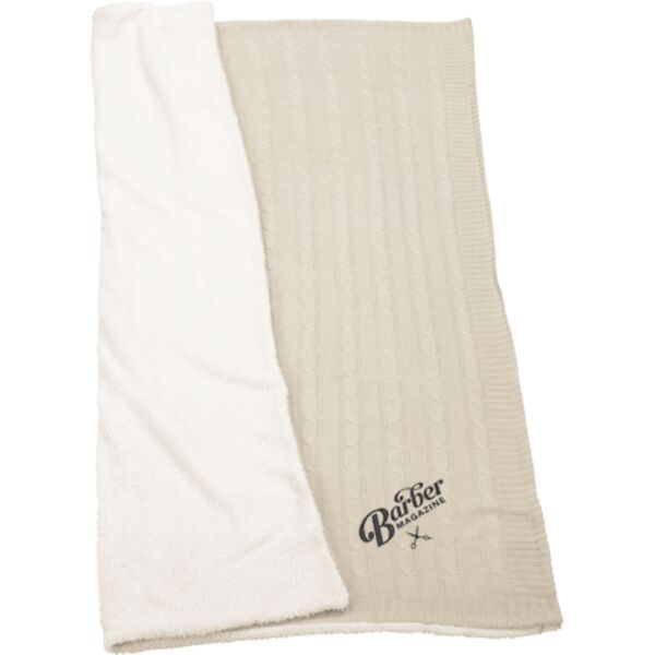 Field & Co.® Cable Knit Sherpa Blanket Thumbnail
