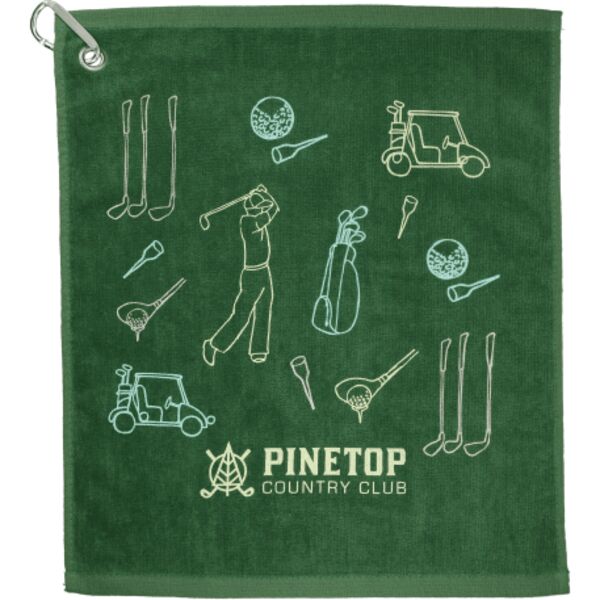 1.3 lb./doz. 18x15in Terry Golf Towel Thumbnail