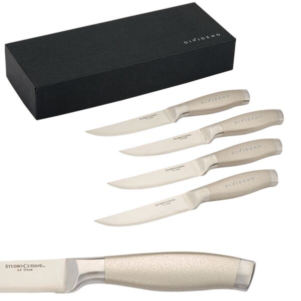 Studio Cuisine™ Peened 4 Piece Steak Knife Set Thumbnail