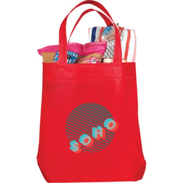 Challenger Non-Woven Shopper Tote Thumbnail