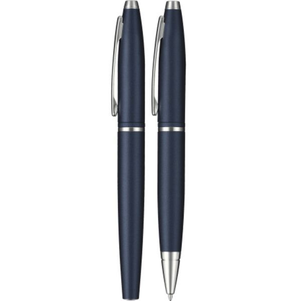 Cross Calais Matte Metallic Midnight Blue Pen Set Thumbnail