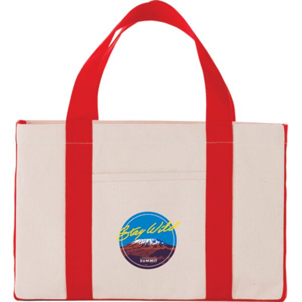 18oz Cotton Canvas Utility Tote Thumbnail