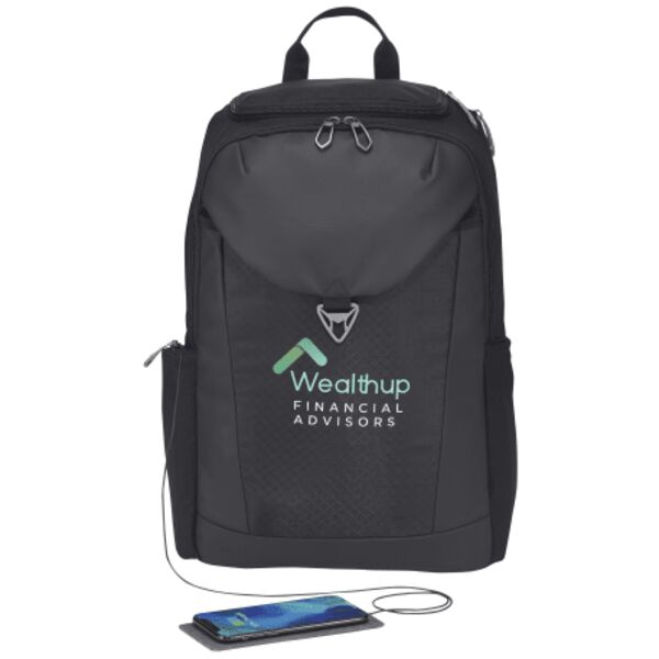 Denali 15" Computer Wireless Charging Backpack Thumbnail