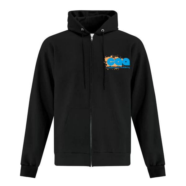 EVERYDAY FLEECE FULL ZIP HOODIE *Embroidered Logo* Personalized Thumbnail